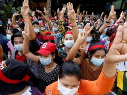 Protests Myanmar netblocksfingasengadget