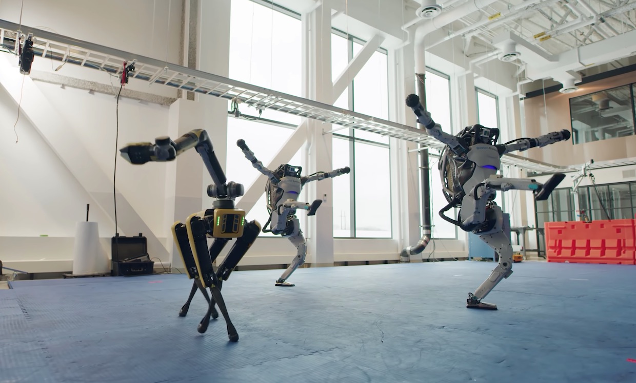 Boston Dynamics taught its robots to dance