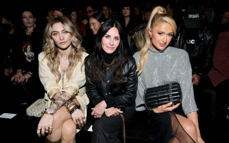 Courteney Cox Oozes Alongside Jennifer Meyer At The Celine Fashion Show In Los Angeles