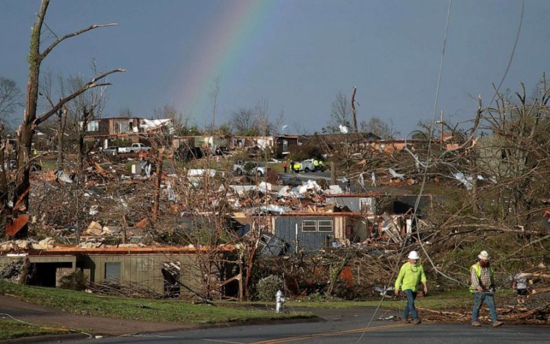 Arkansas tornado outbreak, devastating storms across US