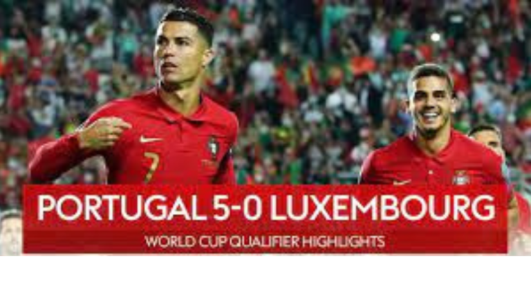 luxembourg National Football Team Vs Portugal National Football Team Timeline1