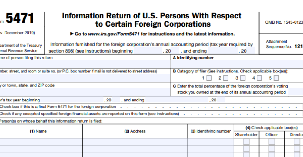 Form 5471