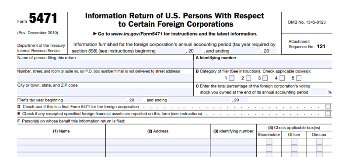 Form 5471