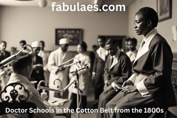 Doctor Schools in the Cotton Belt from the 1800s: A Historical Perspective Doctor Schools in the Cotton Belt from the 1800s