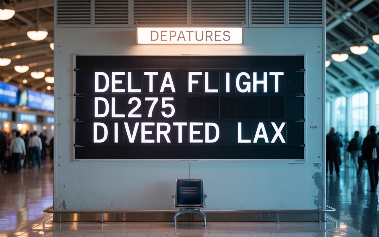 Delta Flight DL275 Diverted Lax